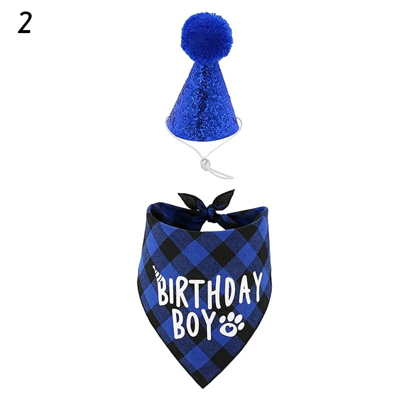 Doggy Birthday Outfit Set