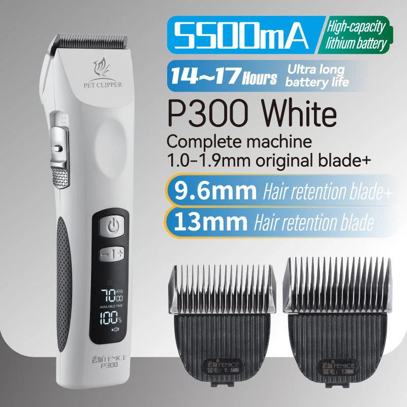 Cordless Pet Grooming Clipper
