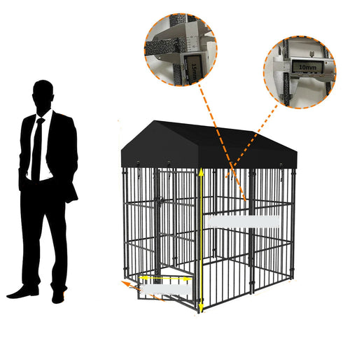 Large Pet Cage with Roof Cover available from RPBA Shop