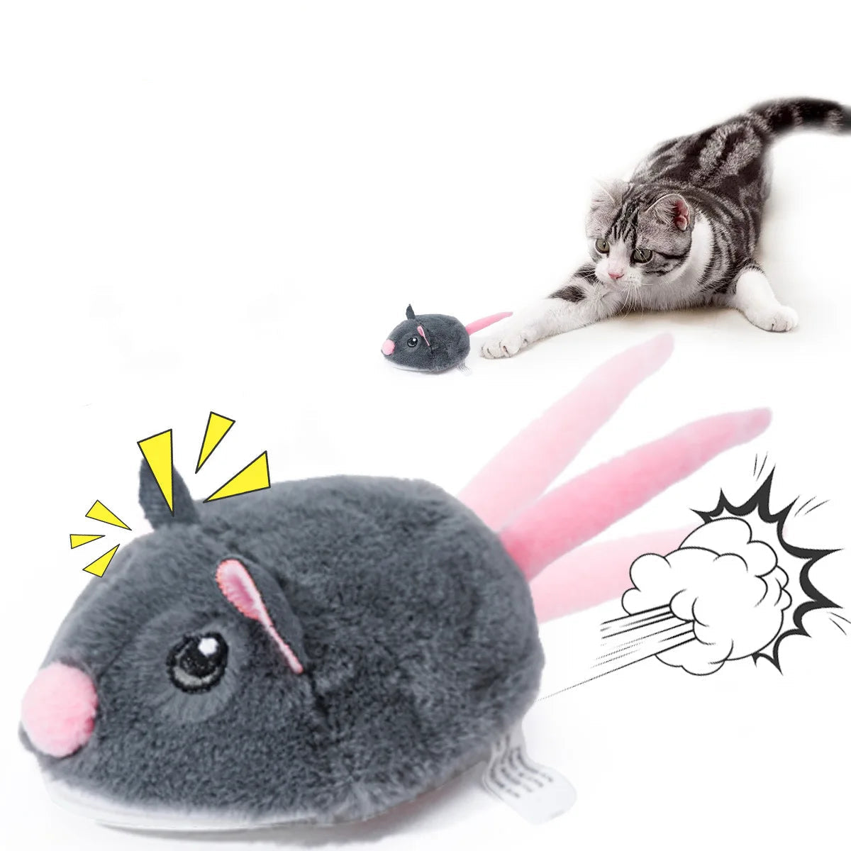 Interactive Electric Mouse Cat Toys