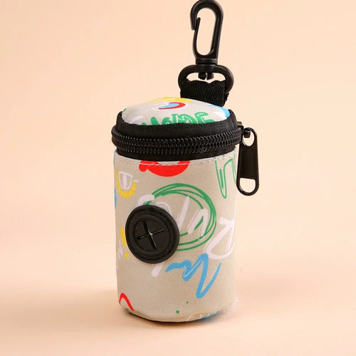 Dog Poop Bag Dispenser with Clip