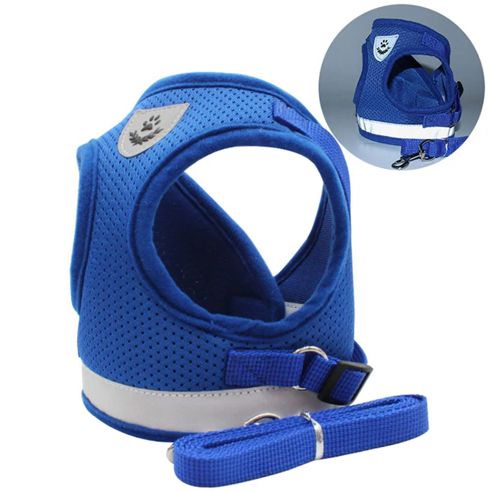 Pet Vest Harness With Leash