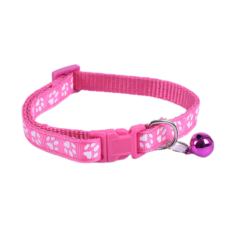 12 Multi-Coloured Collars for Puppies and Kittens