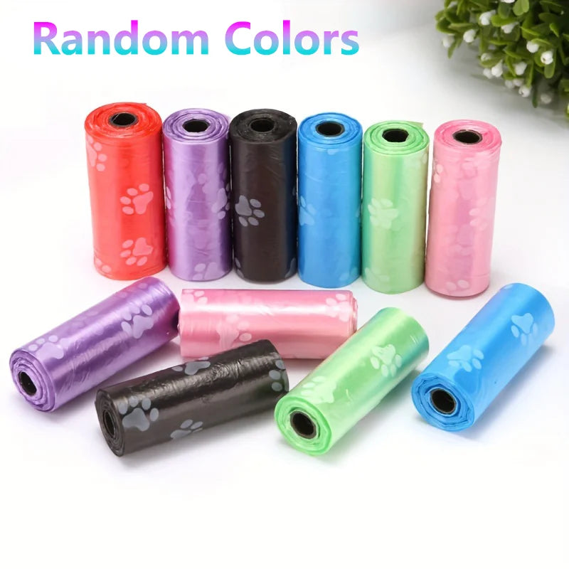 Thick Leakproof Dog Poop Bags for Outdoor Walks