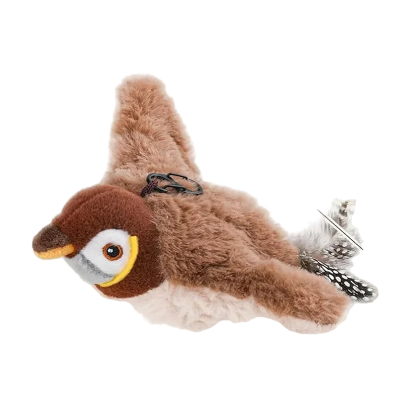 Rechargeable Simulation Flapping Bird Cat Toy