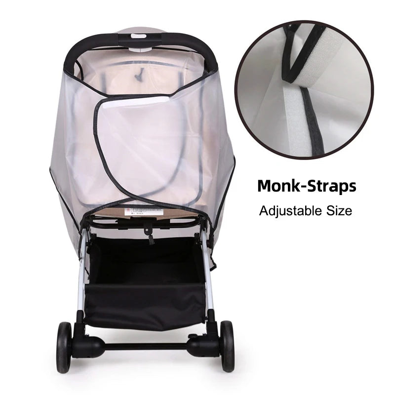 Foldable Outdoor Pet Stroller Rain Cover