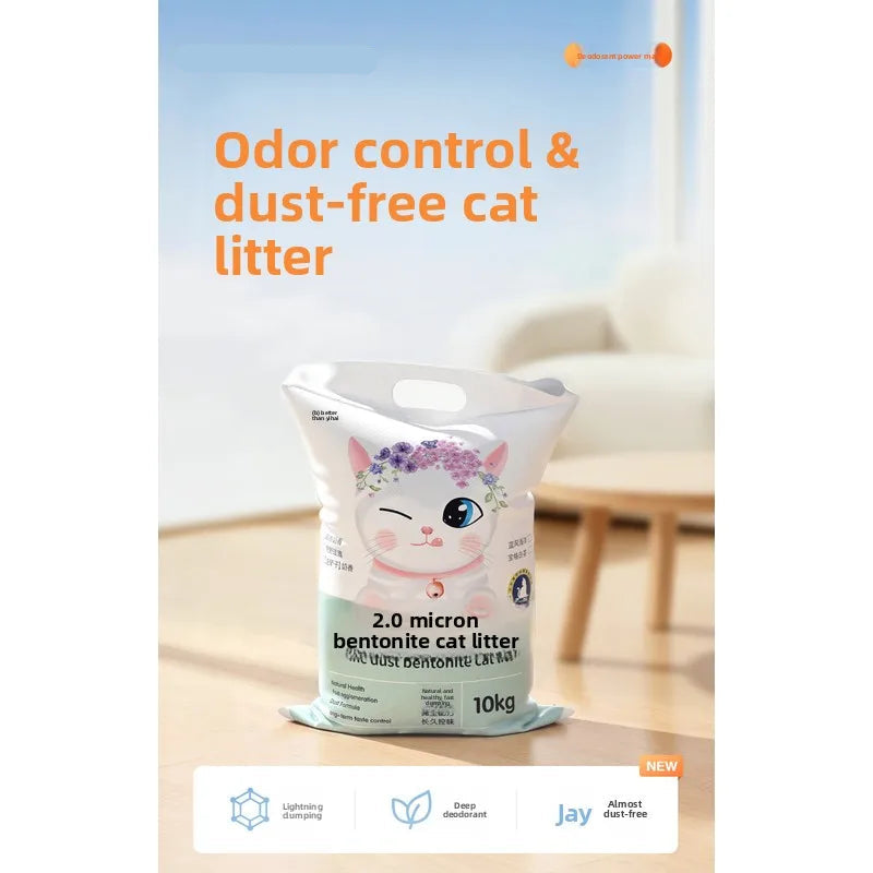 Low-Dust Deodorising Mineral Cat Litter