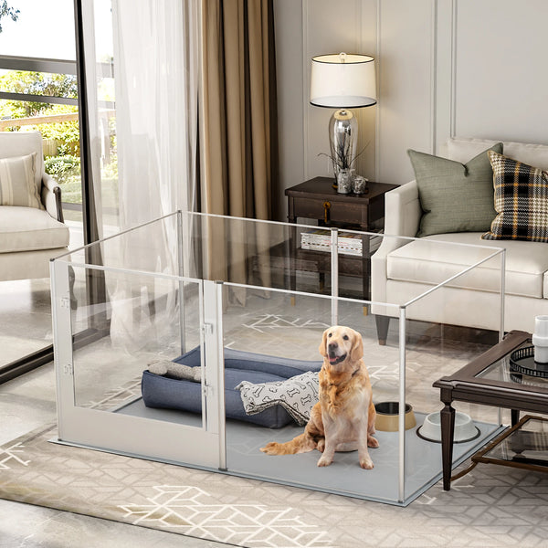 8-Panel Dog Playpen with Waterproof Mat - RPBA Shop Australia