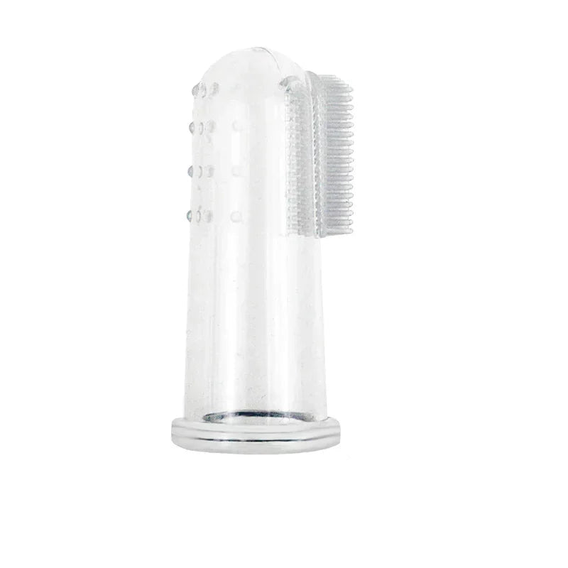Super Soft Silica Gel Pet Finger Toothbrush