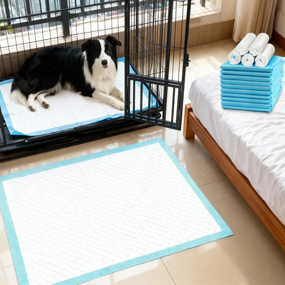 Detail of the Super Absorbent Large Pee Pads for Pets