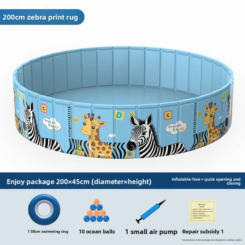 Non-Inflatable Outdoor Play Pool