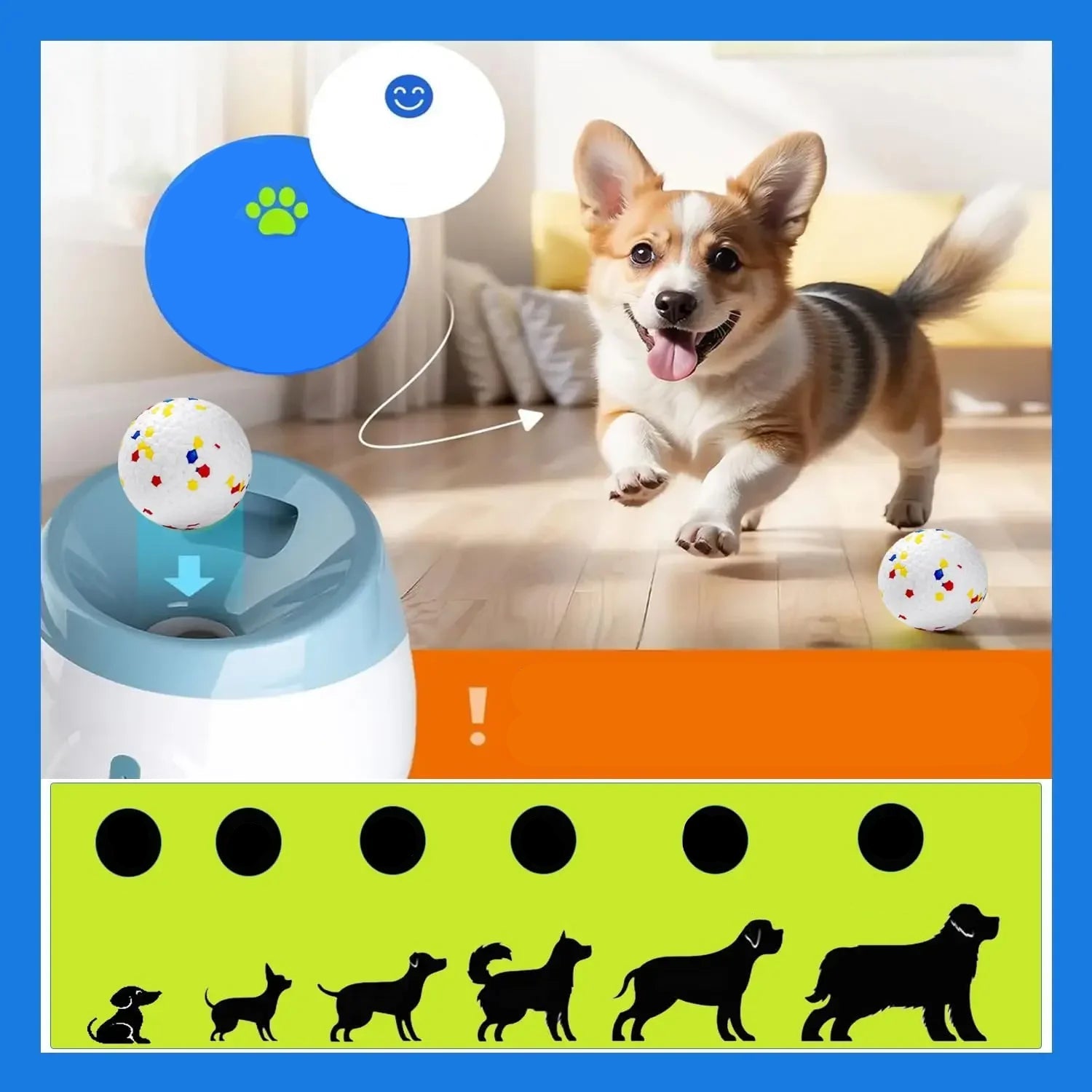 Dog's Automatic Ball Launcher