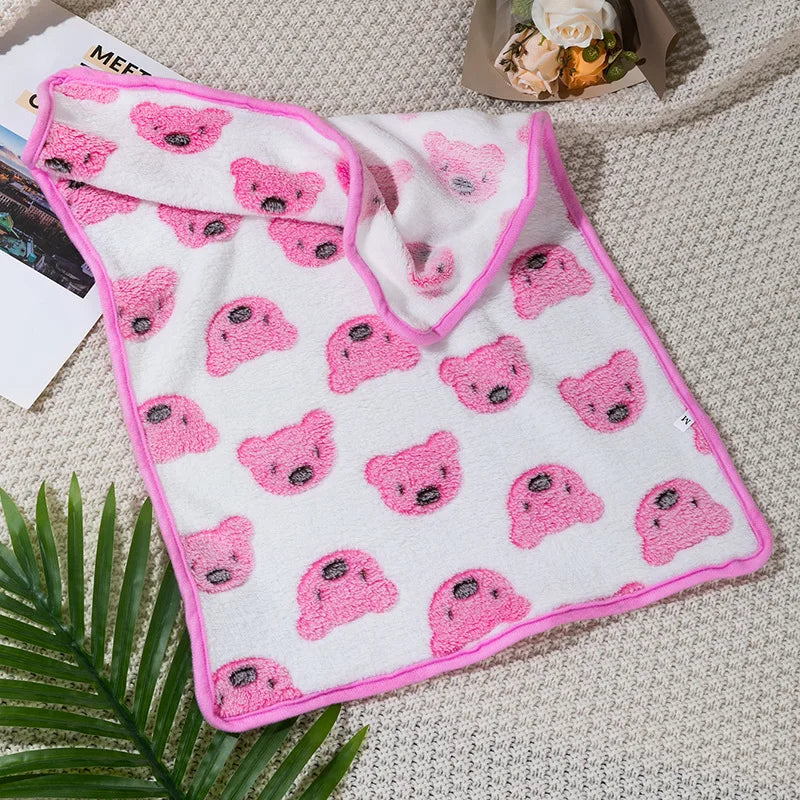 Breathable Coral Fleece Pet Blanket