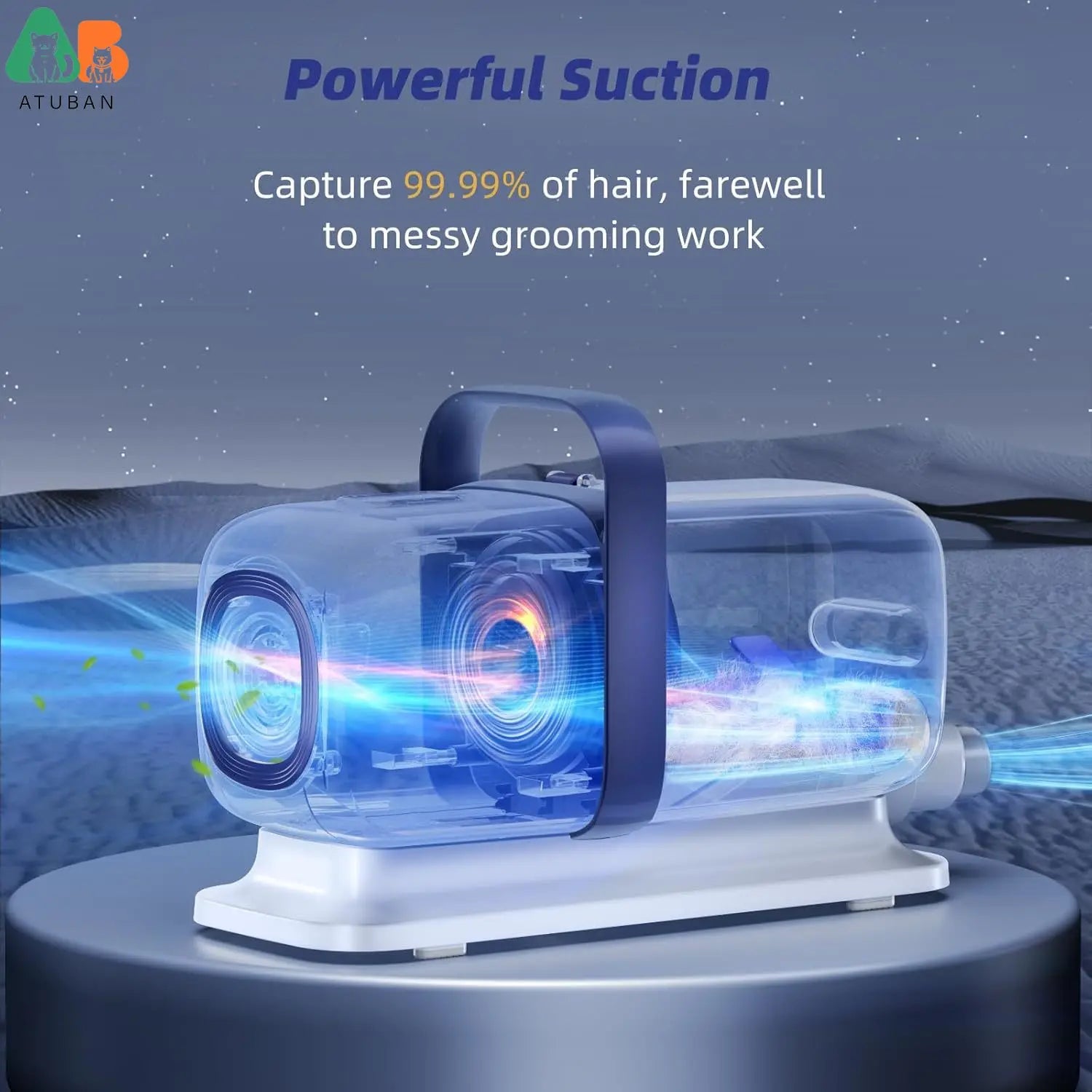 Dog Grooming Vacuum Kit