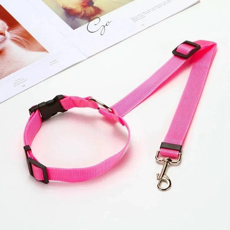 Nylon Rope Dog Car Seat Belt