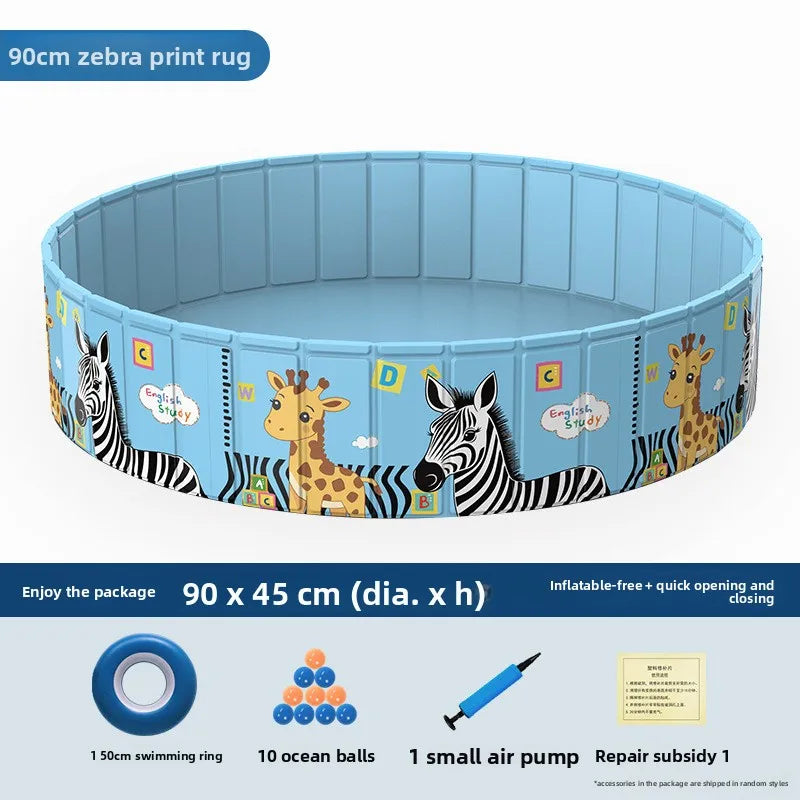 Non-Inflatable Outdoor Play Pool