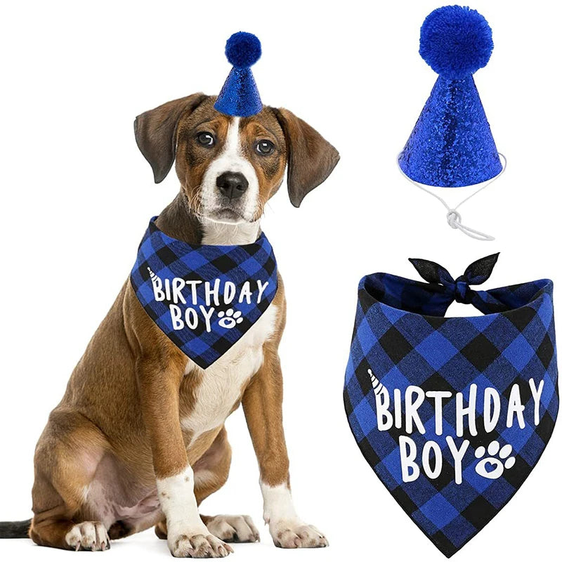 Doggy Birthday Outfit Set