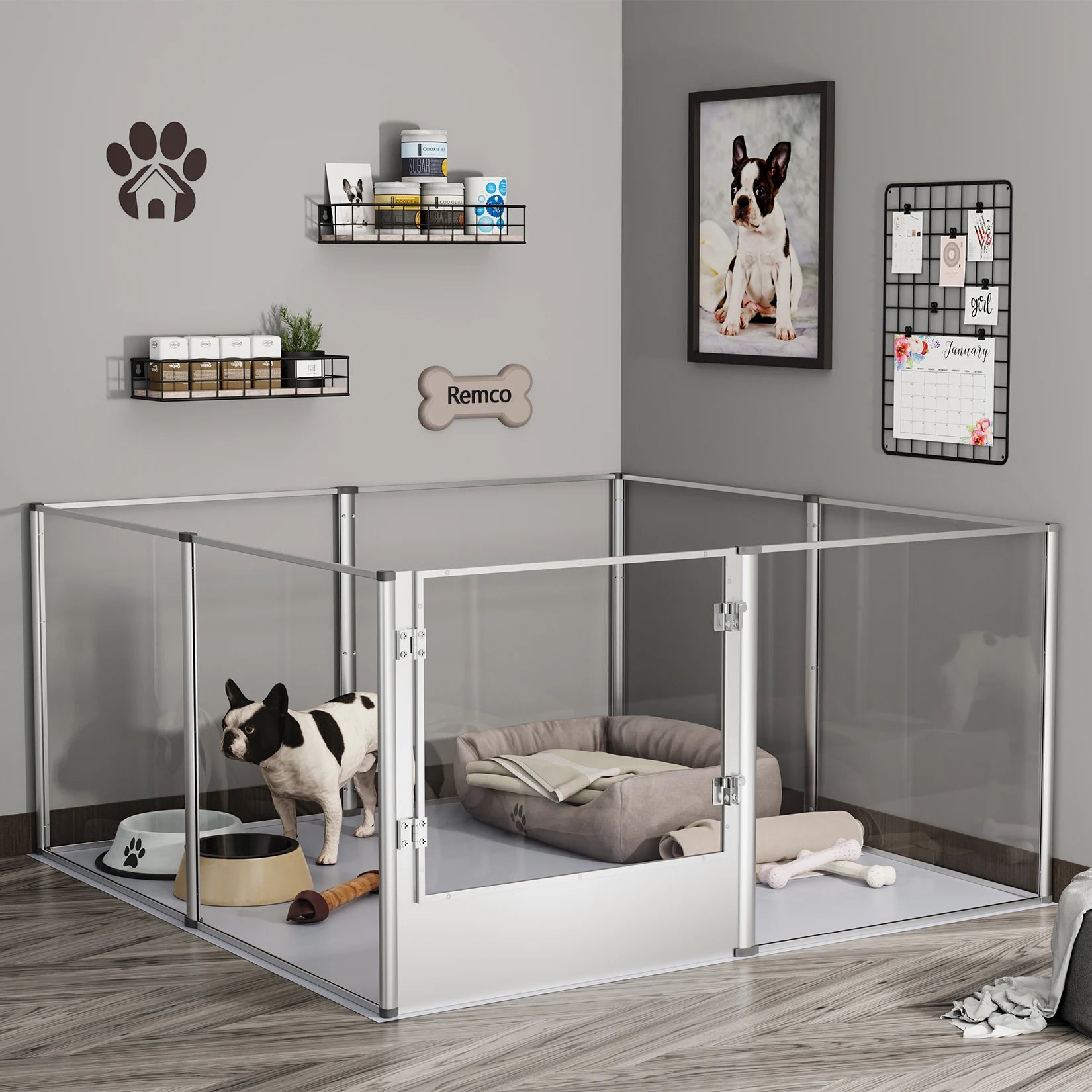 Acrylic Playpen Fence  for Pets