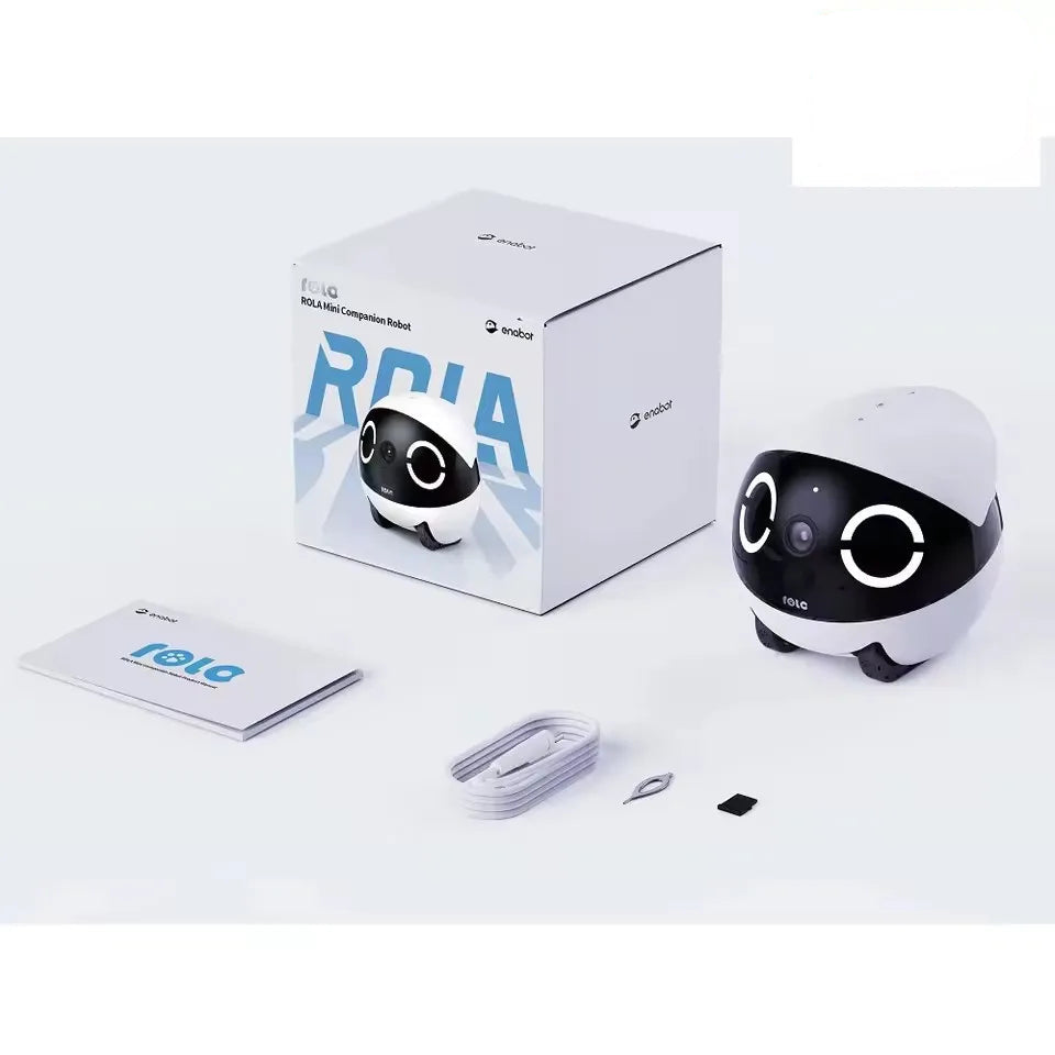 Mini Pet Companion Robot with 2K Camera