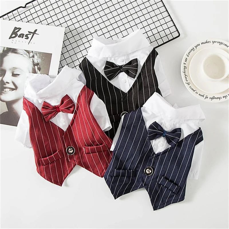 Custome Pet Party Tuxedo Attire