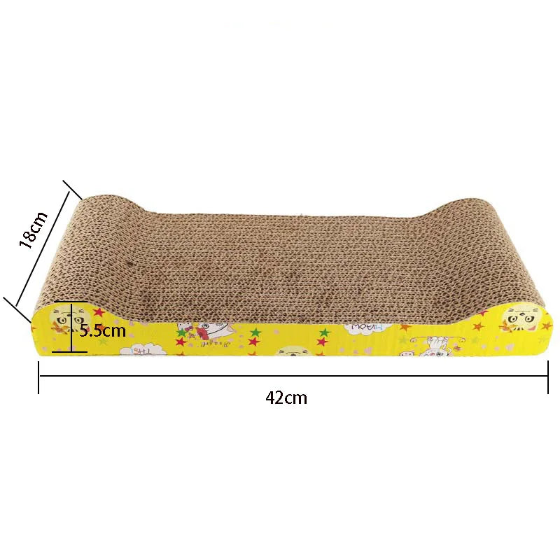 Corrugated Cat Scratching Board and Bed