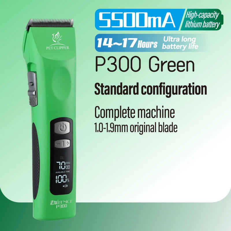 Cordless Pet Grooming Clipper