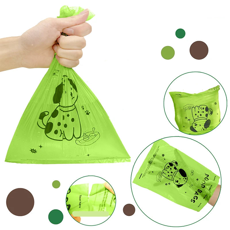 Lavender Scented Dog Poop Bags with Holder