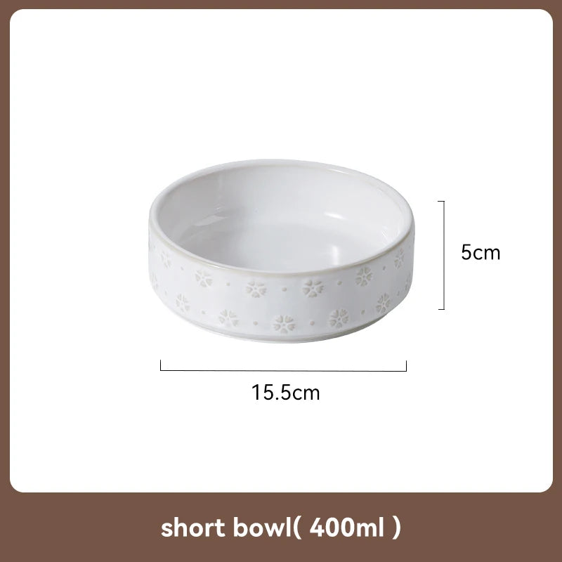 Elevated Dog Feeding Bowl Set