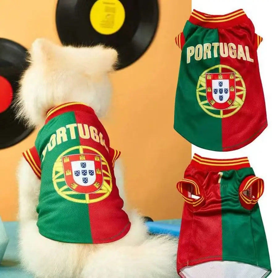 Dog & Cat Football Jersey Vest