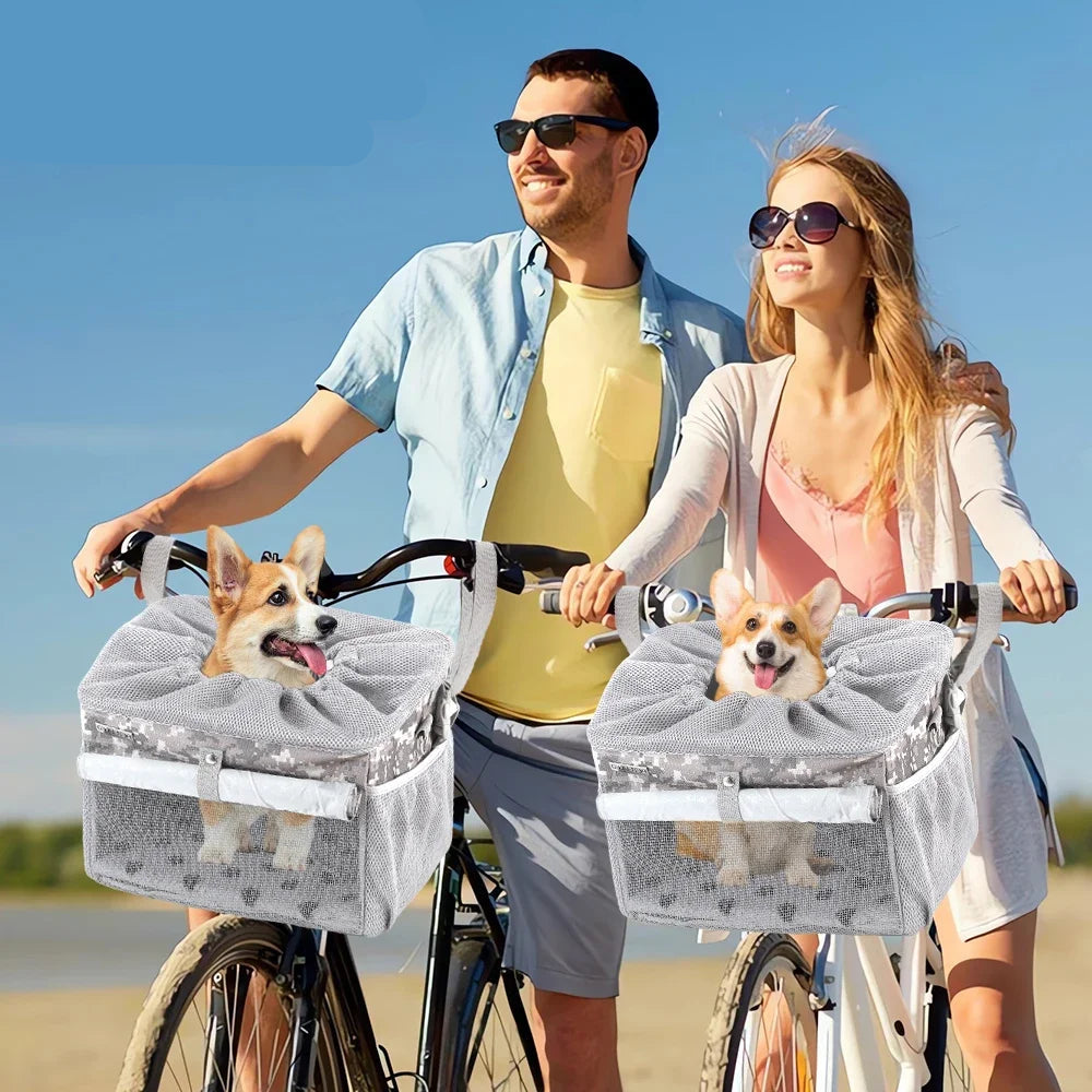 Pet Bicycle Carrier Basket