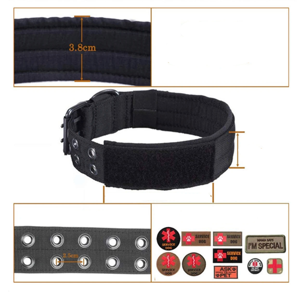 Classic Dog Collar for Tactical Training