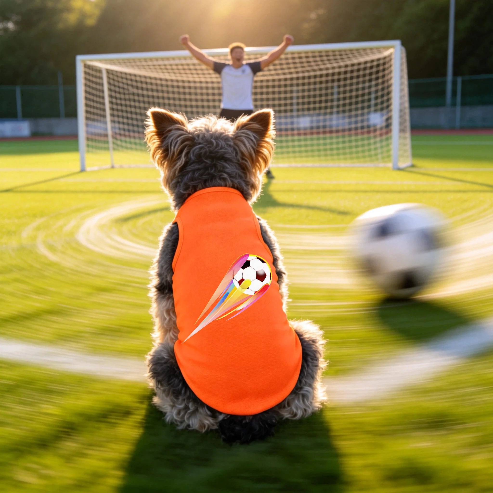 Printed World Cup Dog Vest Shirt