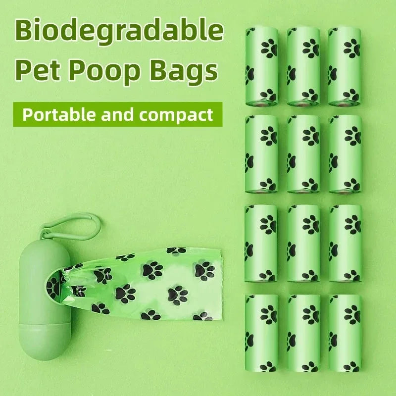 Biodegradable Dog Poop Bags with Dispenser