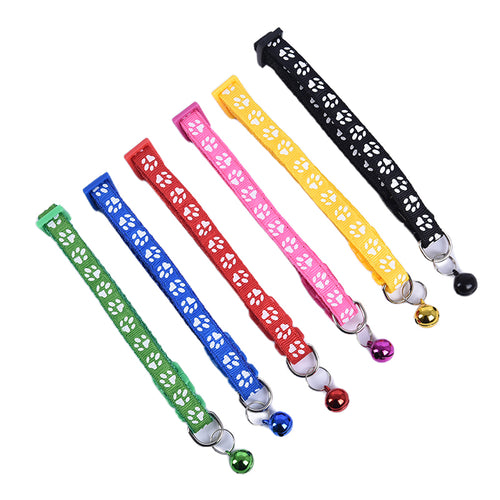12 Multi-Coloured Collars for Puppies and Kittens for puppies
