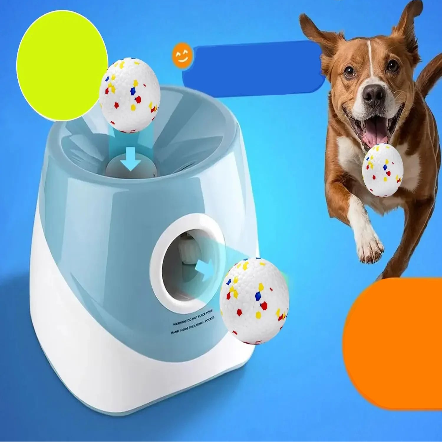 Dog's Automatic Ball Launcher