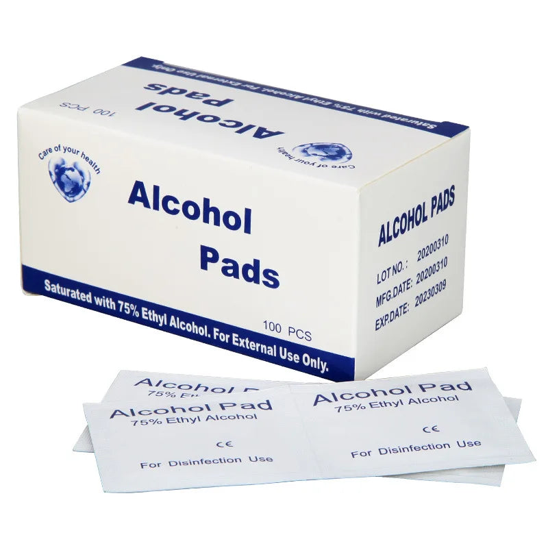 Antiseptic Alcohol Wet Wipe Pads