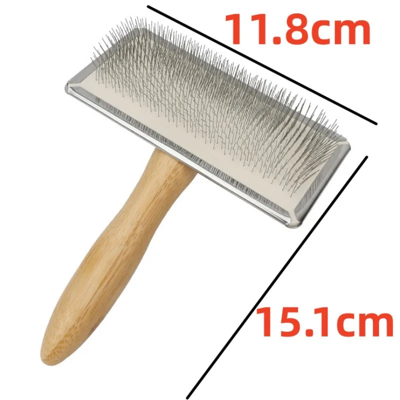 Solid Dog Wooden Comb