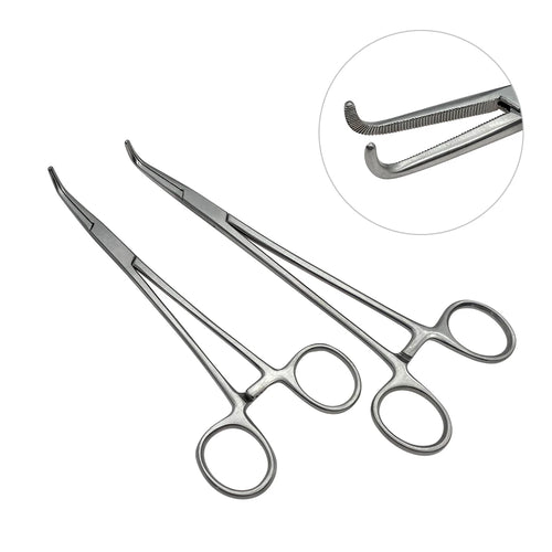 Stainless Steel Haemostatic Forceps for Pets