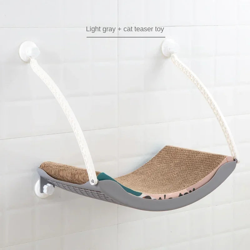 Cat Window Hammock with Fleece Cushion