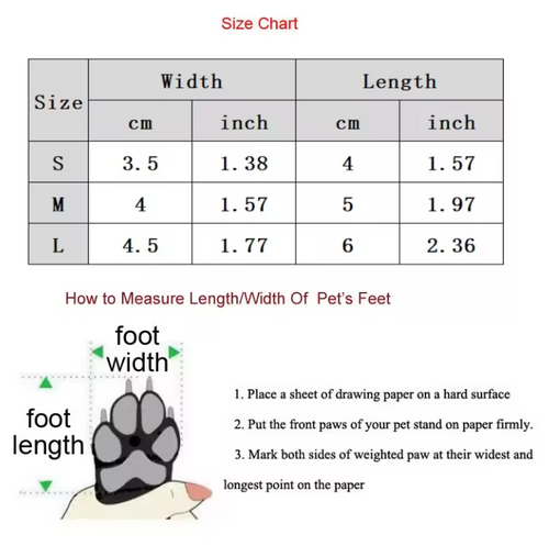 Waterproof Silicon Pet Rain Booties for dogs