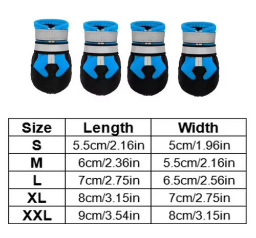 Non-Slip Waterproof Dog Shoes for Australian dogs