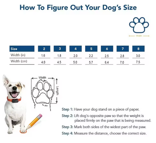 Skid-Proof Outdoor Dog Shoes, part of the RPBA Shop range for dogs