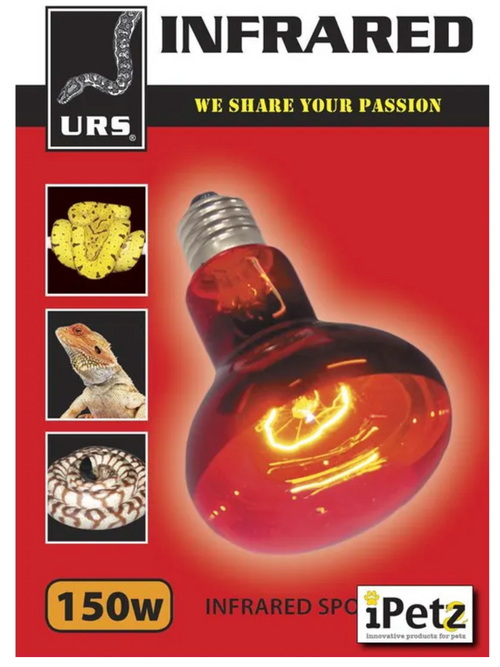 150w Infrared Heat Bulb available from RPBA Shop