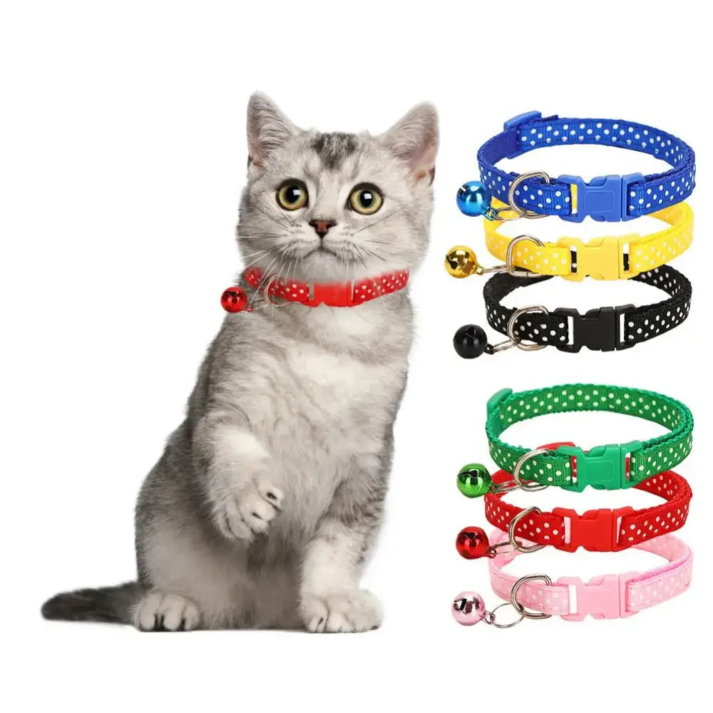Adjustable Pet Collar With Bell