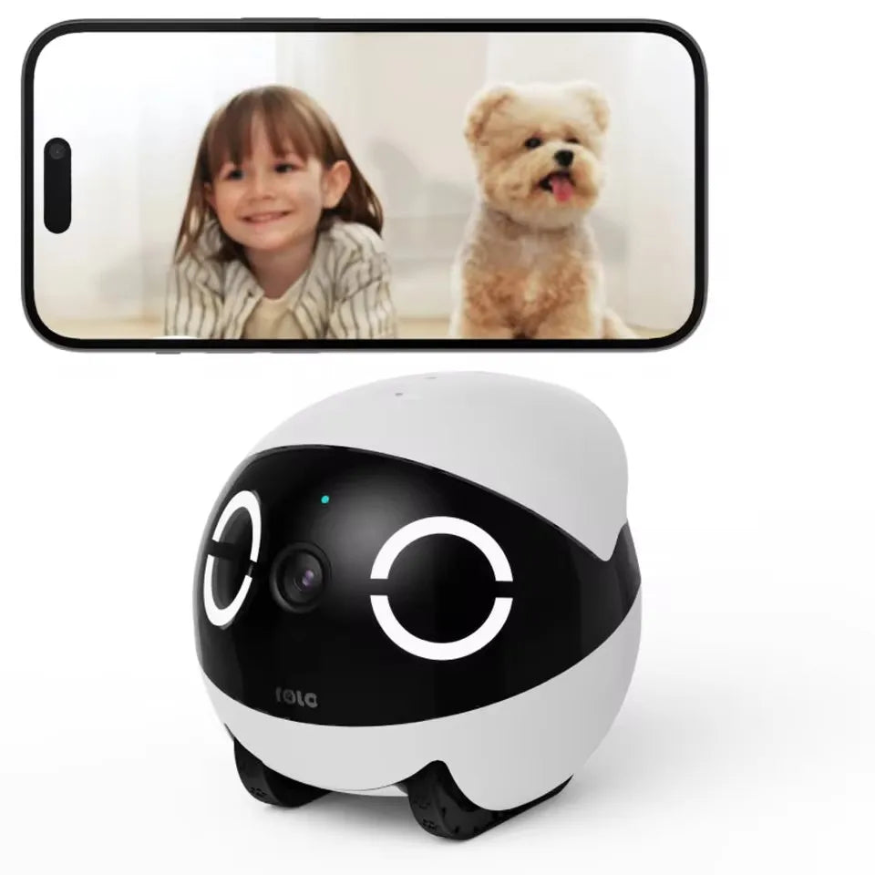 Mini Pet Companion Robot with 2K Camera