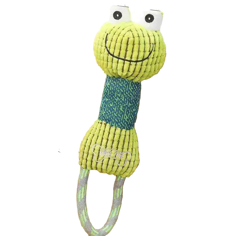 Animal-Shaped Corduroy Bite-Resistant Dog Toy