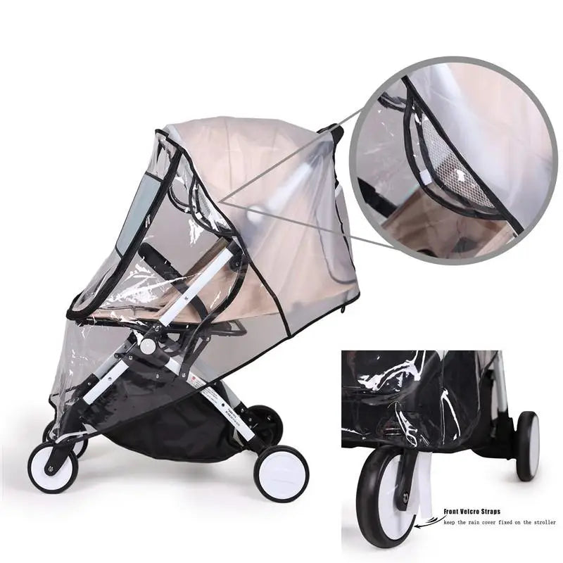 Foldable Outdoor Pet Stroller Rain Cover