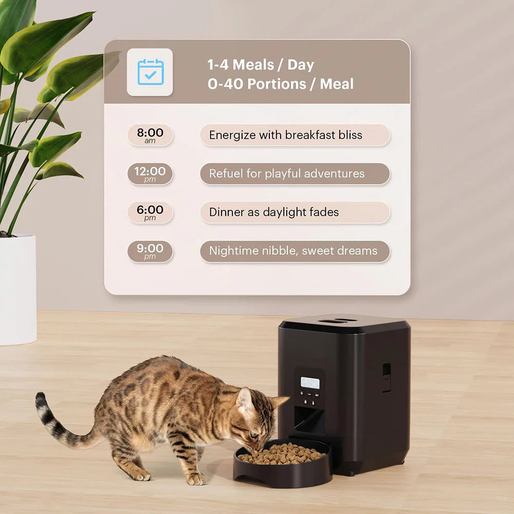 Smart Automatic Pet Feeder with Bowl