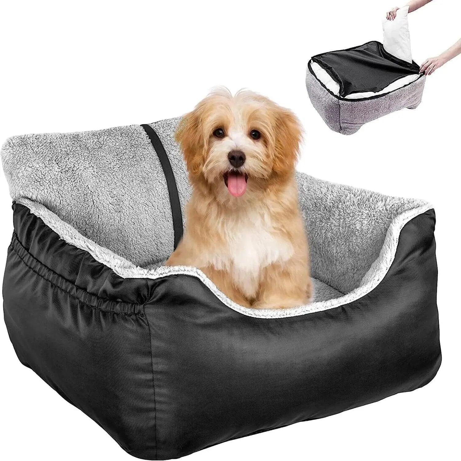 Washable Dog Booster Pet Car Seat