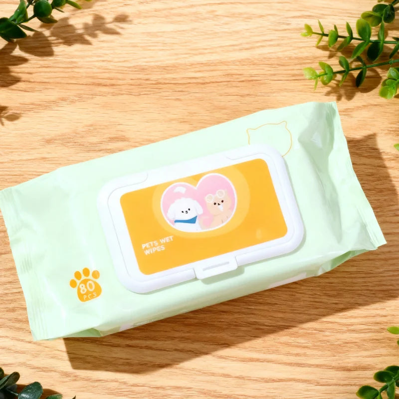 Deodorising Antibacterial Pet Wet Wipes